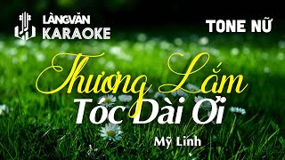 NumahaTMK  Karaoke  Thương Lắm Tóc Dài Ơi  YouTube