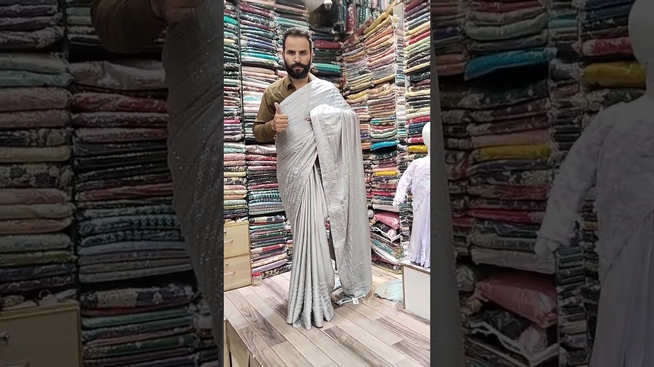 Pakistani Saree 🧿 Kids Saree 🥻 Indian Saree ✨ Cutdana Saree ❤️ 