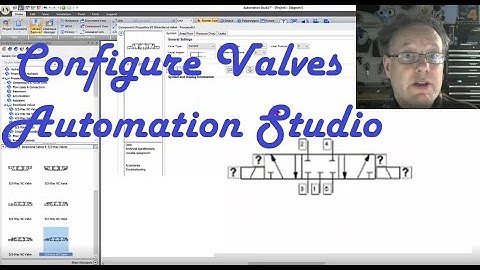 Valve configuration Automation Studio