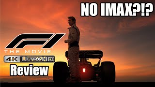 No IMAX?!? | F1: The Movie 4K Blu-Ray Review