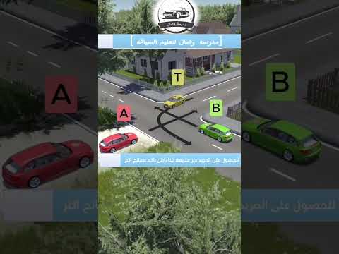 شرح الاسبقية في ملتقى الطرق   شرح