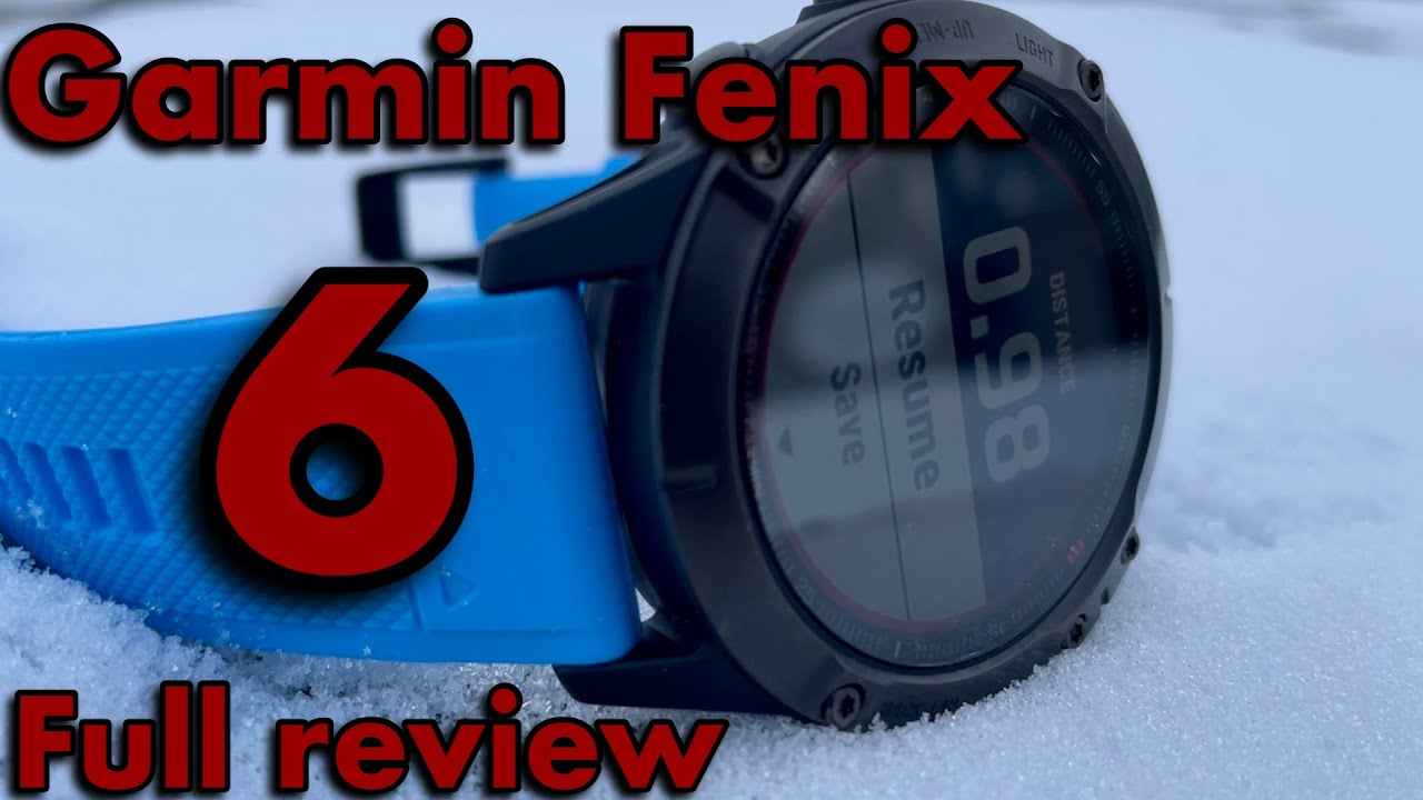 We test the Garmin Fenix 6 range