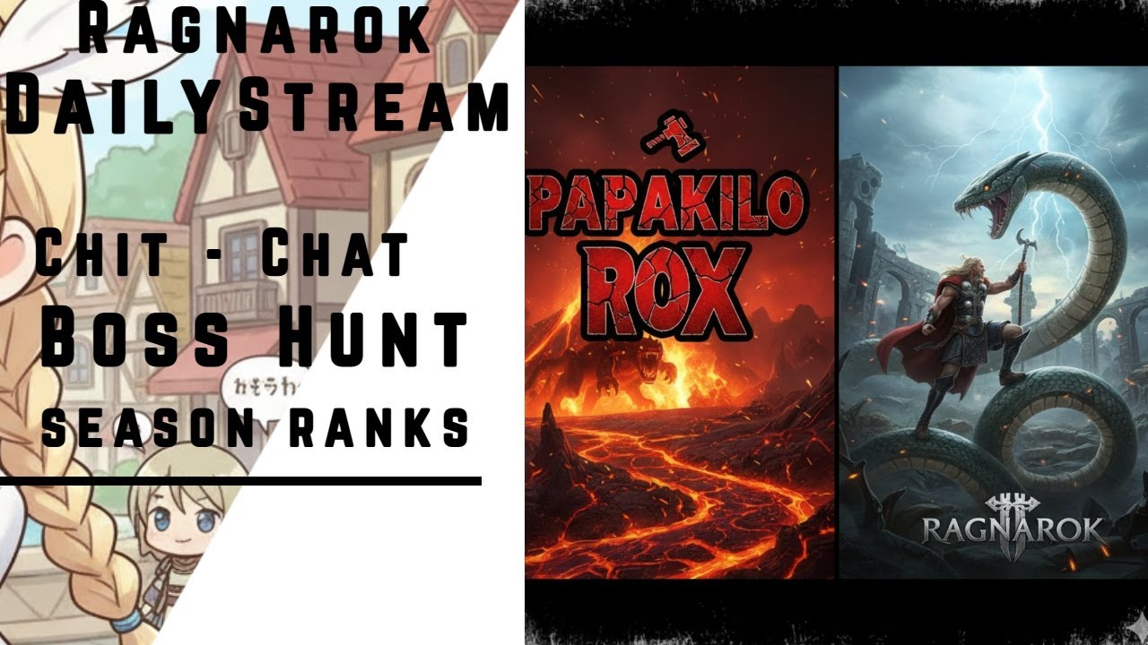[LIVE ROX] #15 Daily Stream Boss Hunt Ragnarok X TOGETHER #Lighthalzen ...