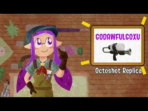 One Shot Splatoon 2 Custom Blaster Montage Youtube - octoshot replica roblox