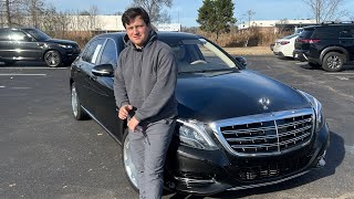 This 523 hp  6L V12 2016 Mercedes-Benz S-Class Maybach S 600 is definitely super luxurious!!