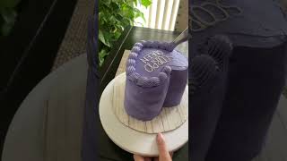 Decorate a vintage heart cake with me shorts youtubeshorts cakedecorating cake viral