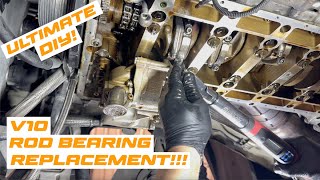 How to replace BMW E60 M5 - S85 Rod Bearing Tutorial - Outlaw Euro