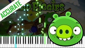 Bad Piggies - Main Theme | Piano Tutorial