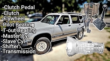 Nv3500 Swap S10 Blazer Part 1: Manual Swap For Less $ than New 4L60E!