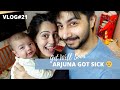 I GOT SICK 😥  | Baby Talks | Arjuna & Divya Vlogs