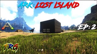 Exploring the Map But I Found Santa Claus ! - ARK Lost Island EP 2