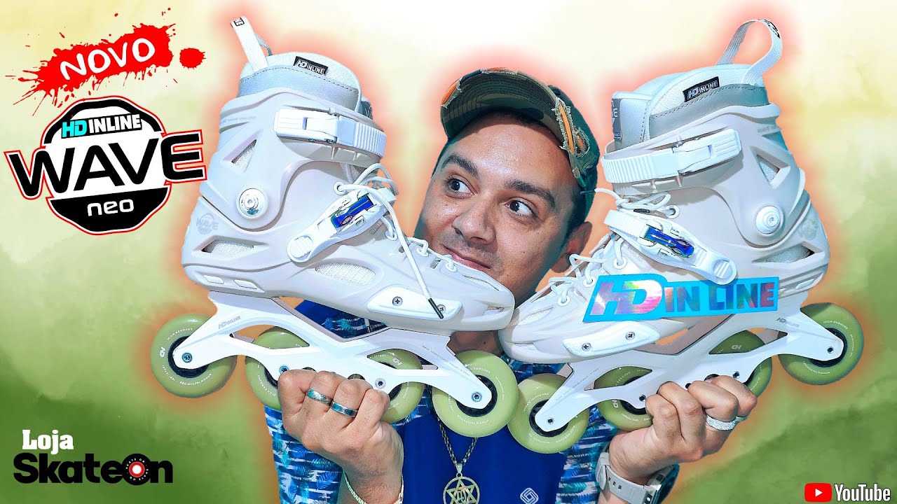 LANÇAMENTO DO PATINS @hdinline  WAVE NEO - TÁ INCRIVEL 🤑⛸️🤑