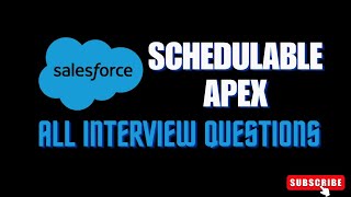 Celebrity Interview Questions on Schedulable Apex || ASYNC Apex || Salesforce developer interview preparation Wealth
