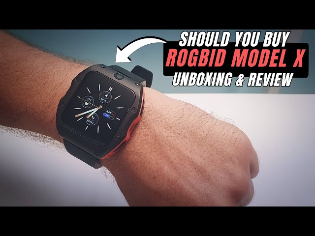 Rogbid Model X- a smartwatch phone that supports SIM card! #rogbid #sm