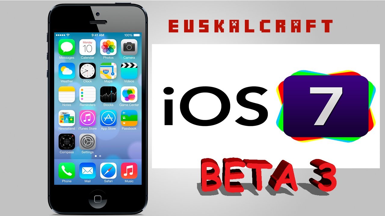 IPHONE 5 IOS 7 BETA 3 TUTORIAL - YouTube
