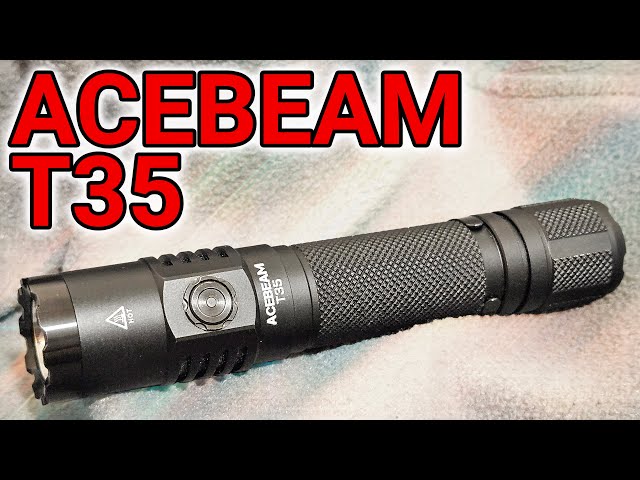 Acebeam T35 review Tactical SFT40 thrower Type C - YouTube
