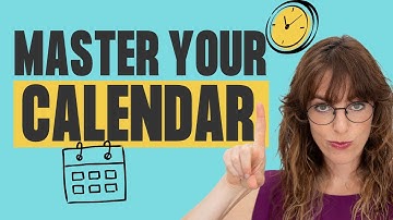 Master Your Calendar in 3 Easy Steps: Productive, Balanced & Present Manager