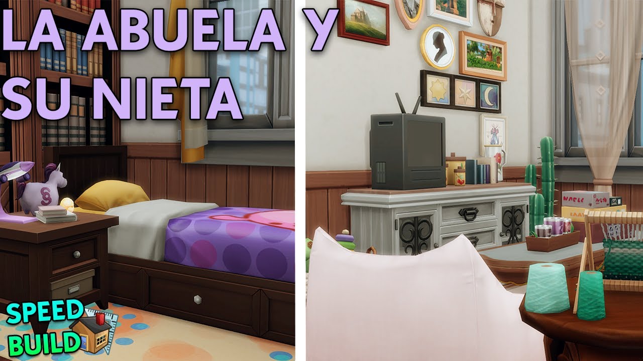 APARTAMENTO de la ABUELA y SU NIETA 👵🏻👧🏻 | Speed Build 🏡 | Fer Jeans