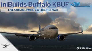 MSFS | PMDG Boeing 737 | Buffalo Niagara (KBUF) ✈ KIAD
