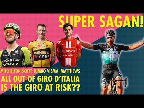 วีดีโอ: Mitchelton-Scott and Jumbo-Visma ออกจาก Giro d'Italia หลังจากผลบวกของ Covid
