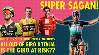 Jumbo And Mitchelton Scott Out Of Giro & Super Sagan Proves The Doubters Wrong