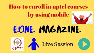 How to enroll in nptel by using mobile? screenshot 2