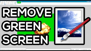 How to Remove a Green Screen in paint.net