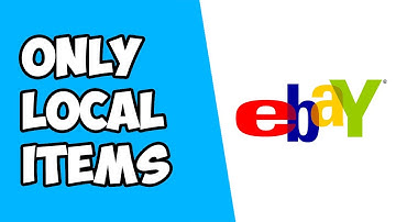 How To Filter Only Local Items on eBay