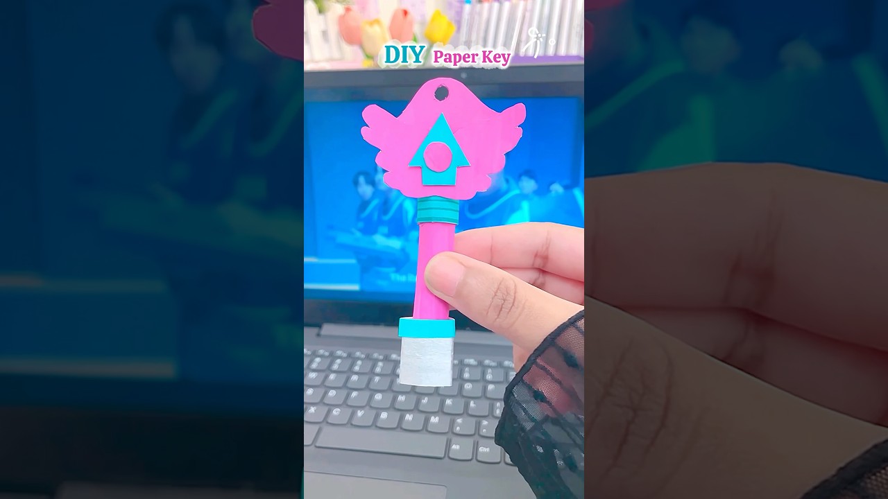 I Made the Squid Game Key Out of Paper 