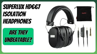 REVIEW (2026): Superlux HD667 Isolation Headphones. Features screenshot 5