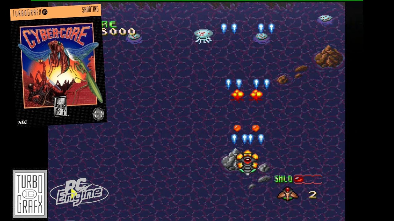 PC Engine/TurboGrafx-16 🎮 - Cyber ​​Core 🐜