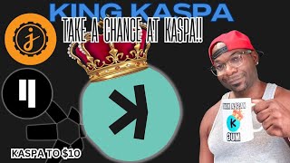 KING KASPA... PLEASE TAKE A CHANCE AT KASPA!! #kas #qnt #jas #qubic #btc 