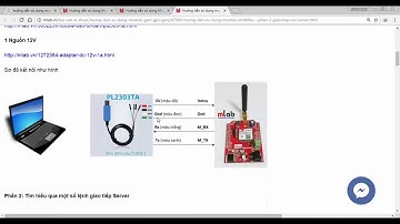Hướng dẫn sử dụng Module Sim808 GSM/GPRS/GPS giao tiếp Server