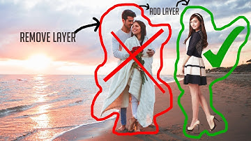 Photoshop Photo Replacement Clean Plate to add New Layer