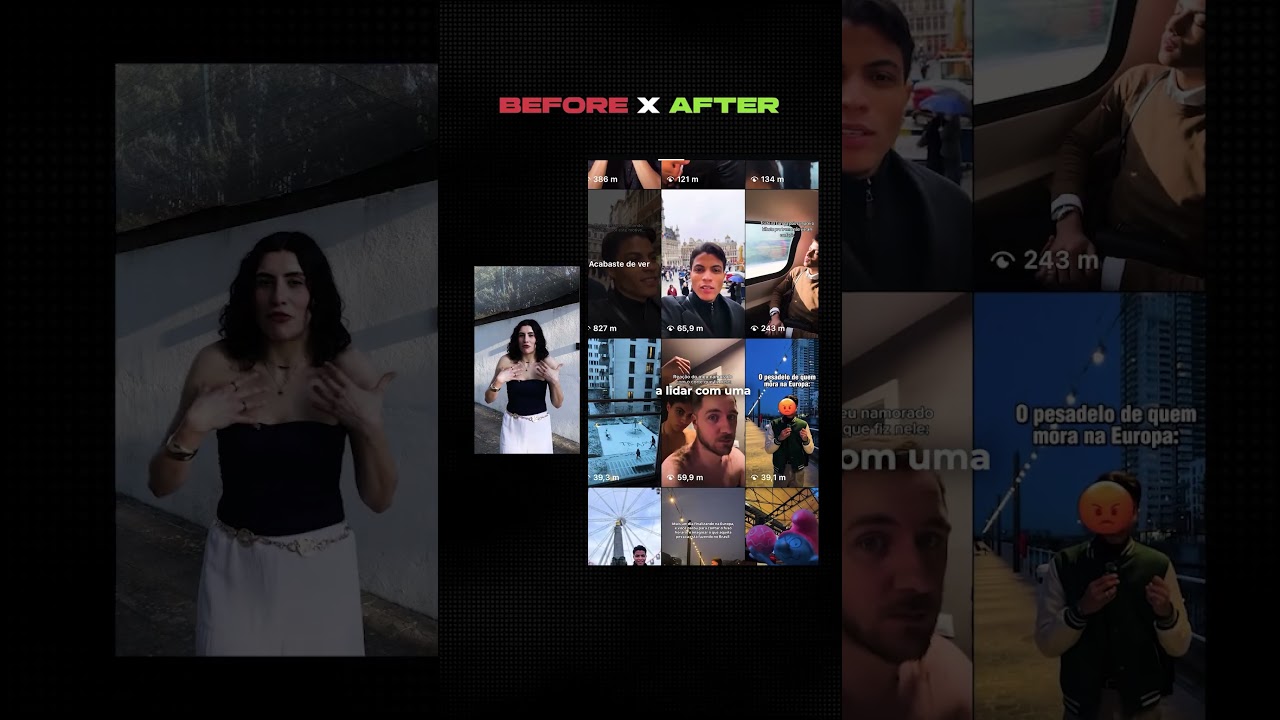 Transformando vídeo bruto em resultado #portugal #creator