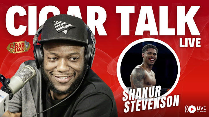 Shakur Stevenson Live