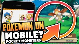ANOTHER MOBILE POKEMON!? "Pocket Monster" - (Pokemon Game On Android & ios!) screenshot 4