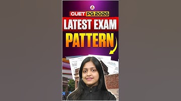 CUET PG 2026 Latest Pattern Revealed! | big Update🚨| Full Guide to New Pattern #viral #trendingshort