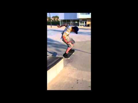 Clip of the day #14---Tricks at Vaughn Skatepark