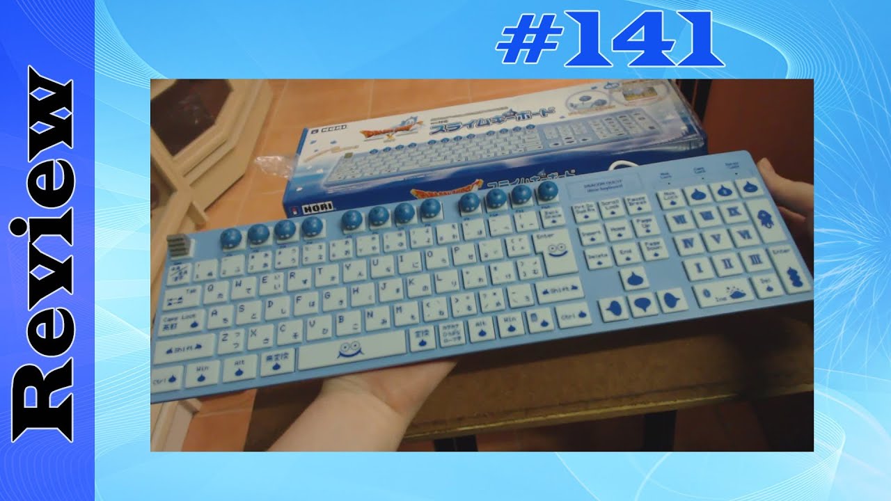 Hori Dragon Quest X Slime Keyboard (Wii/PC) YouTube