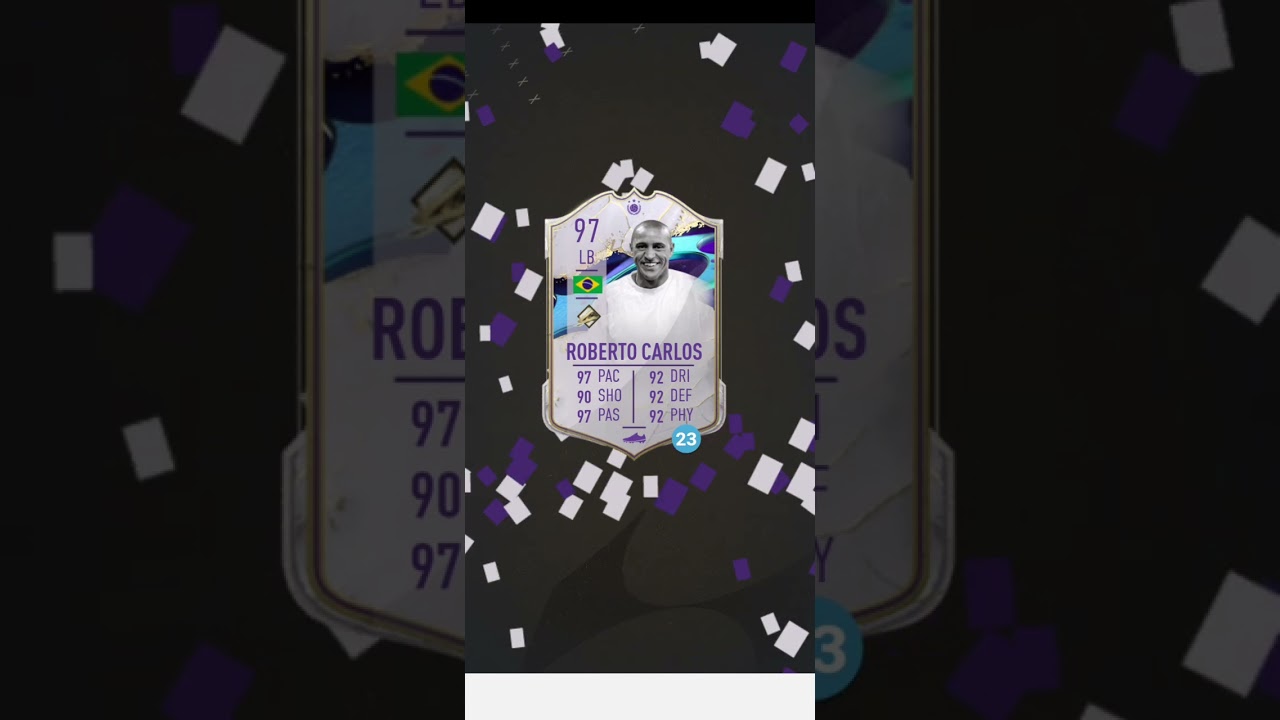 FIFA 23- R.Carlos Cover Star ICON Loan Pack 