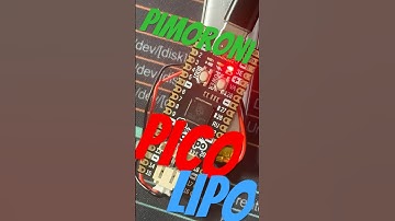 Pimoroni Pico Lipo #raspberrypi