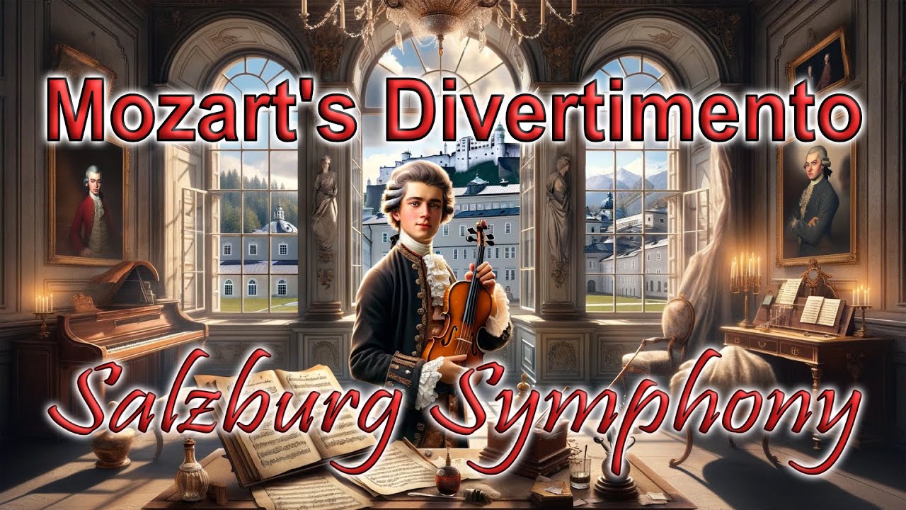 Mozart's Salzburg Symphony No. 1 YouTube