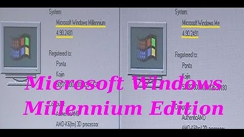 Microsoft Windows Millennium Edition [2481 Beta 2 and 2491 Beta 3]