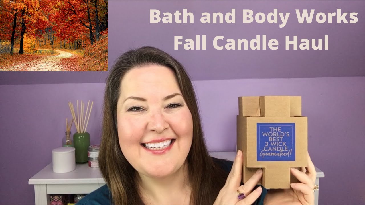 Bath and Body Works Candle Haul Unboxing / Fall 2020