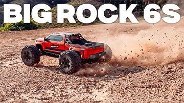 Rc car. ARRMA BIG ROCK 6S BLX | DON’T JUST BASH. BLAST.🔥@ARRMARC