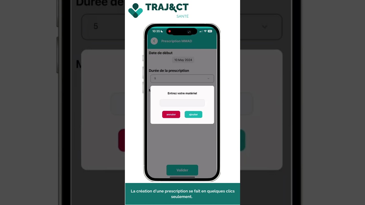 Rédaction du protocole de sortie d'hospitalisation avec l'application TRAJECTSANTE