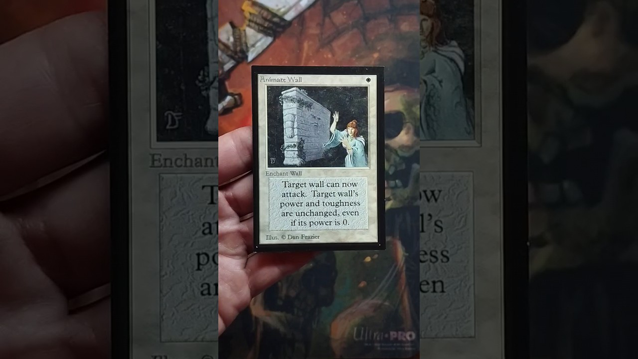 Magic The Gathering ICONIC CARD Animate Wall 