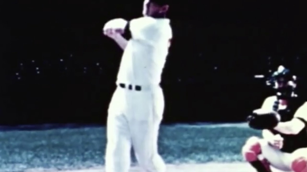 Ted Williams Bat Path Slow Motion