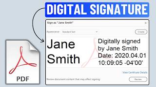 How to Sign PDF with Digital Signature Certificate (in Adobe Acrobat)